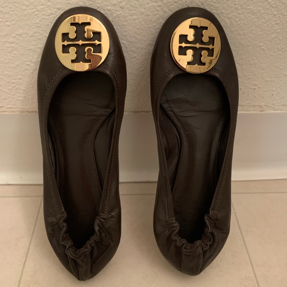 Tory Burch Brown Ballet Flat